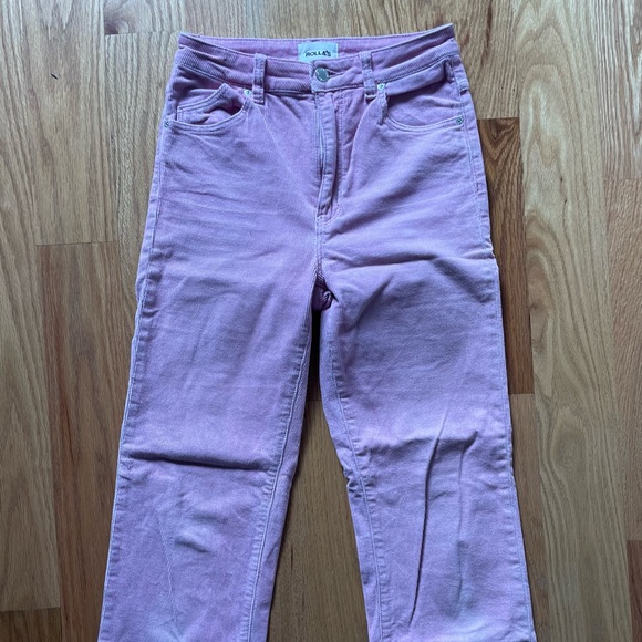 Bubblegum pink corduroy Rollas. - Picture 2 of 4